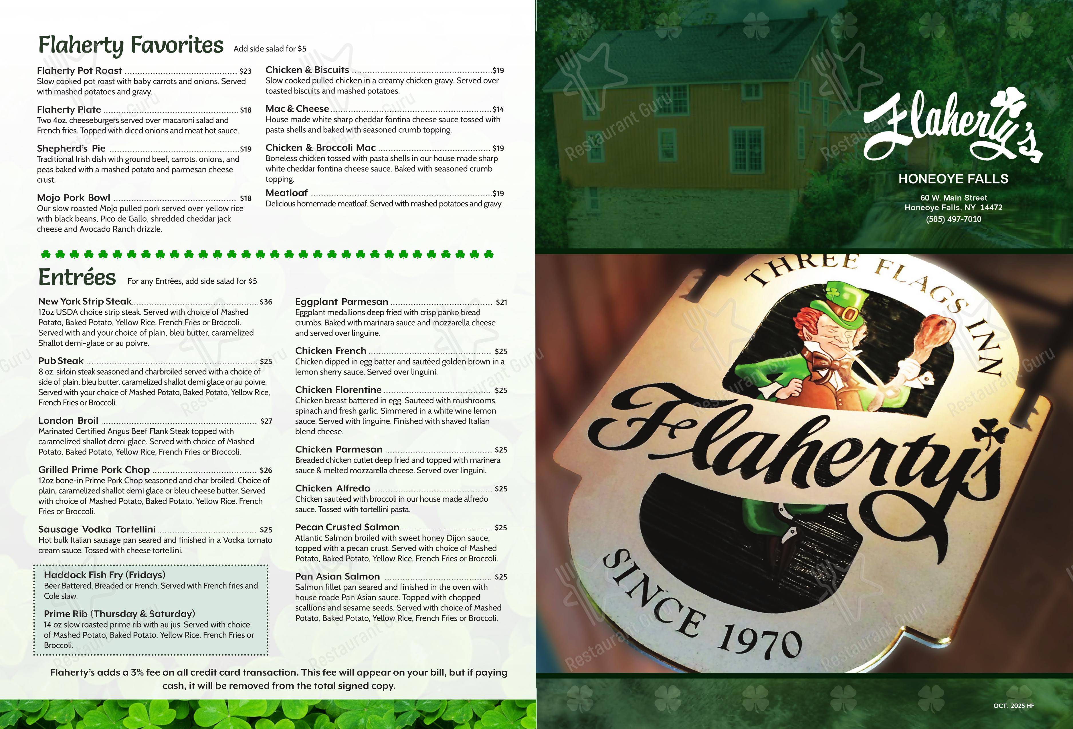 Flaherty's Three Flags Inn — Webster в Рочестере - Детское