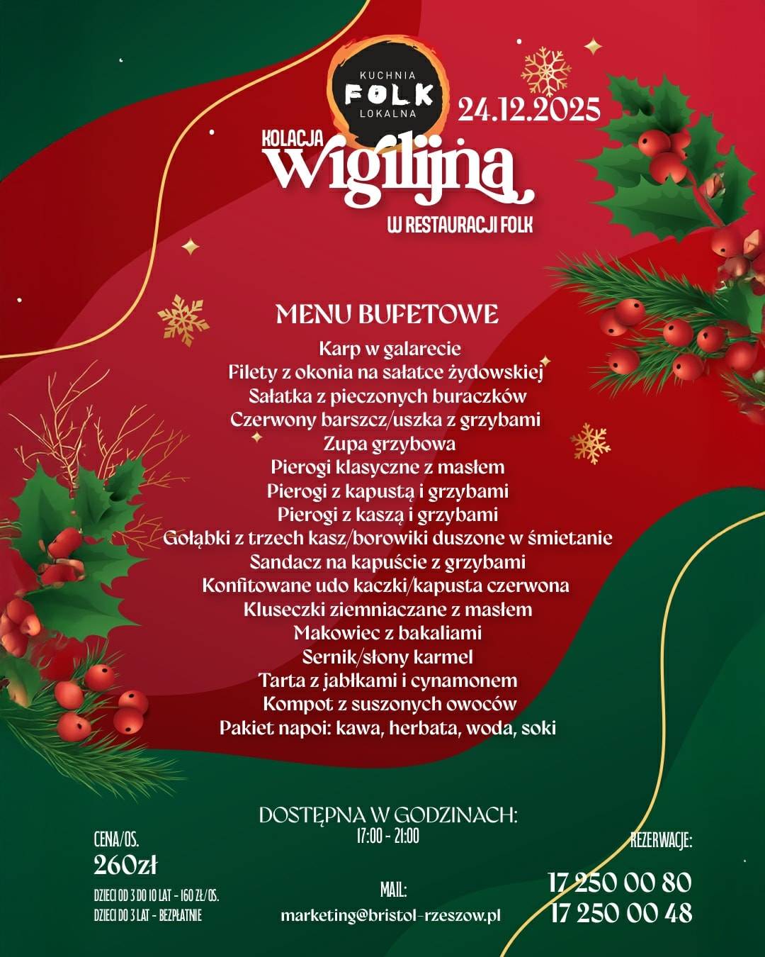Folk Kuchnia Lokalna меню