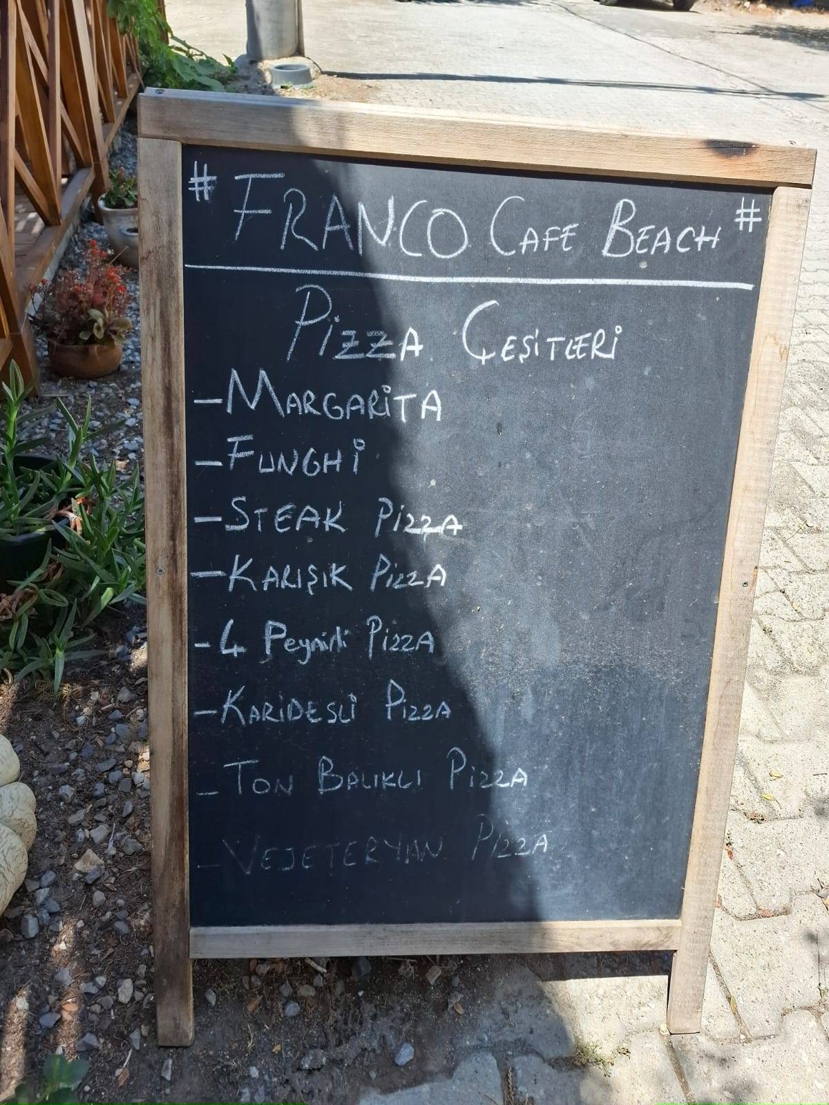 Franco Pizza Beach меню