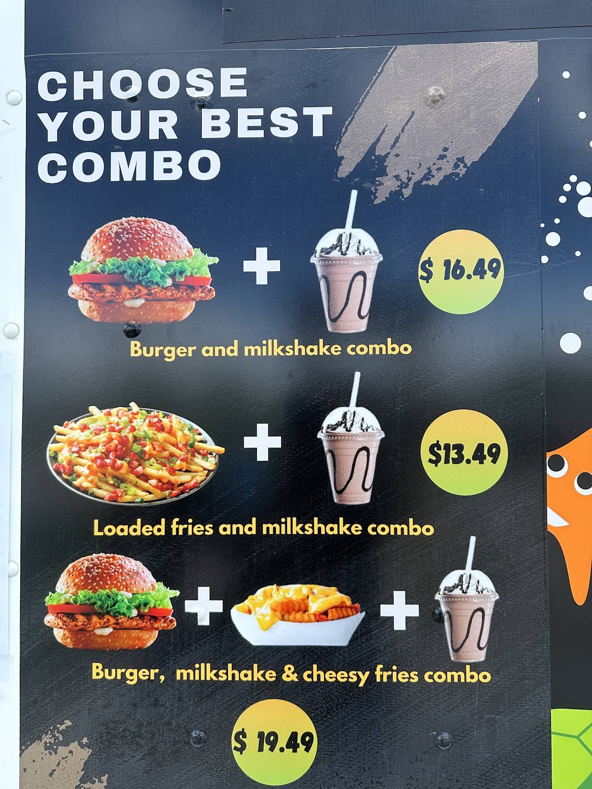 Funky Fries меню