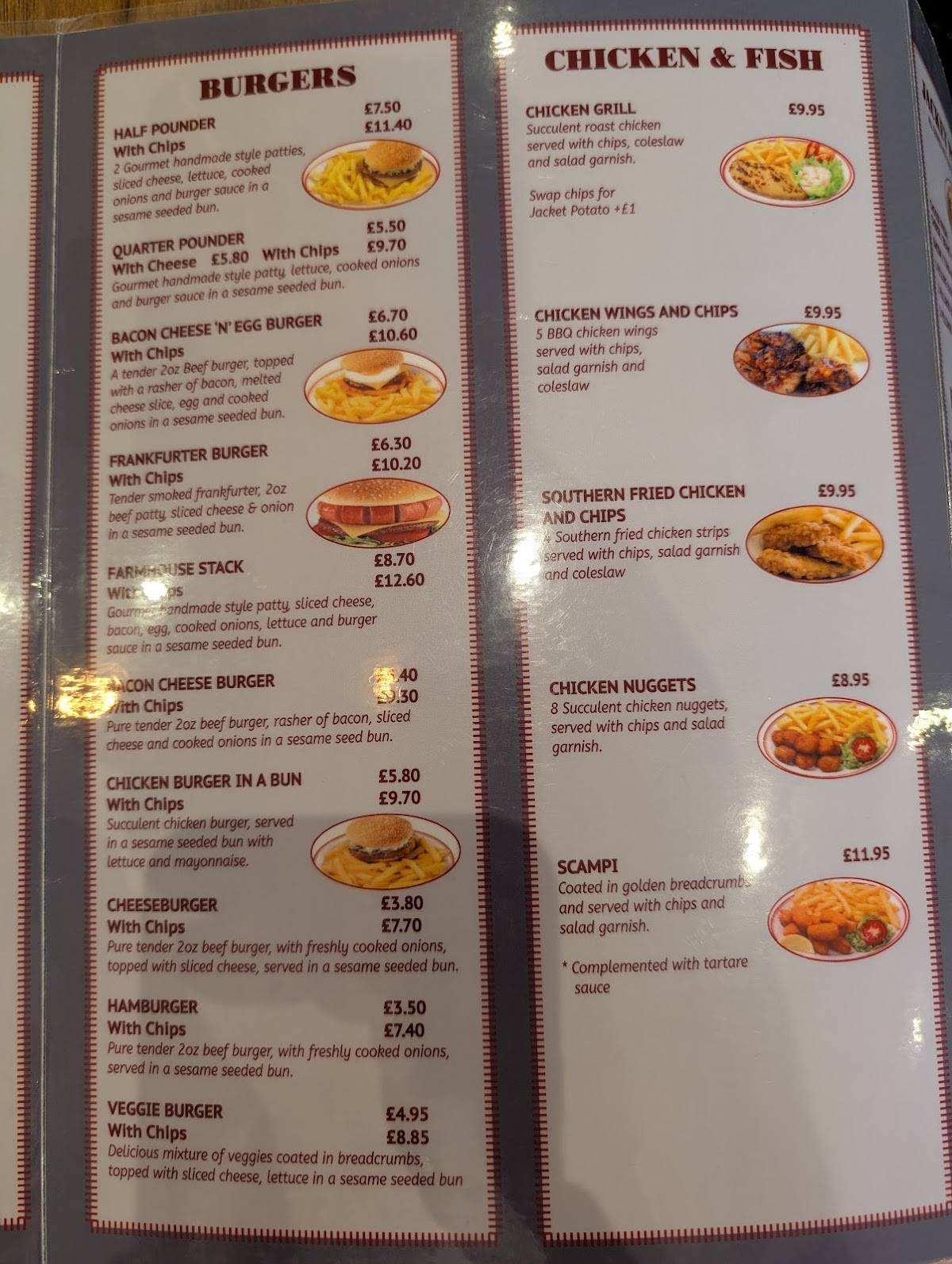 Goodfellas Cafe меню