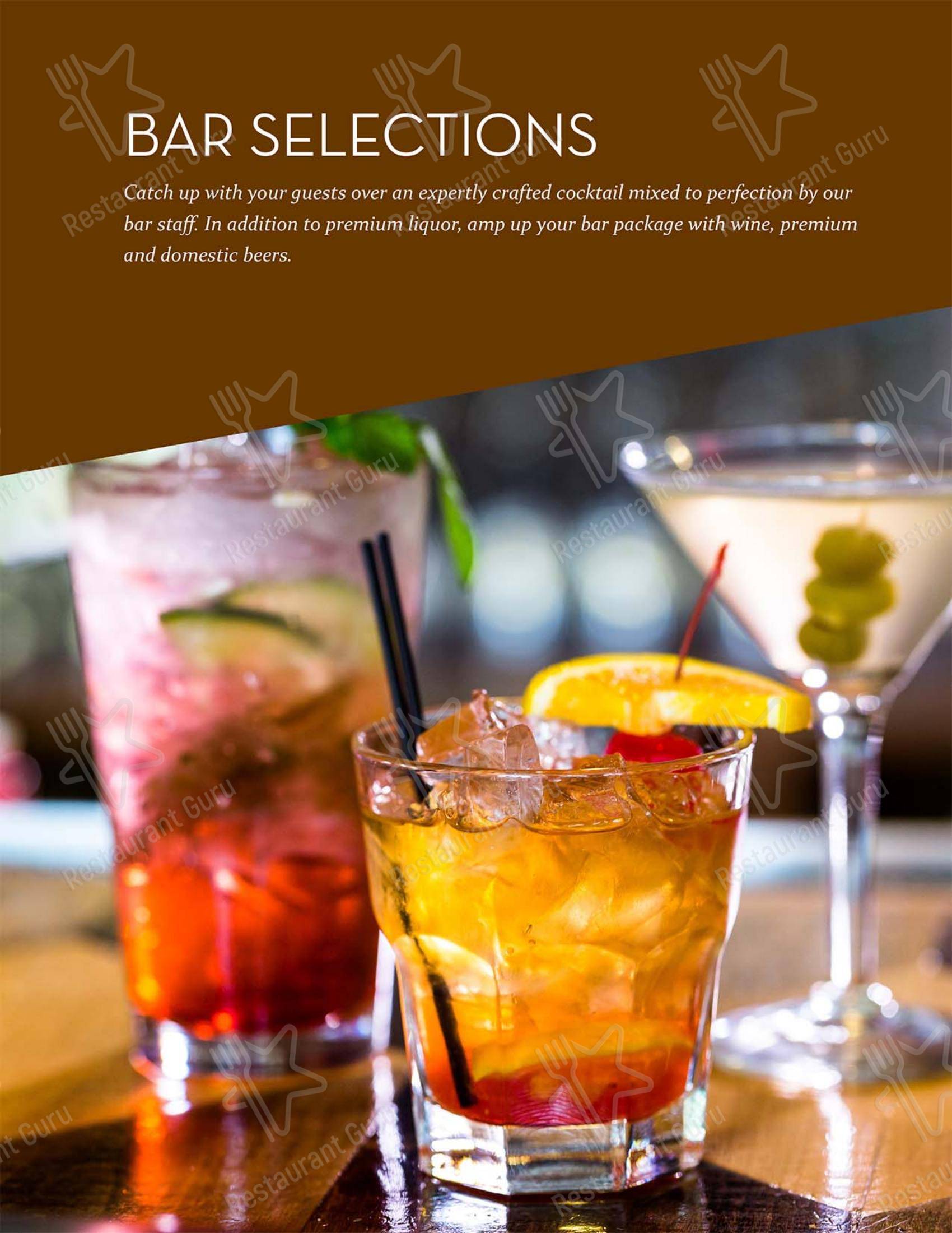 Hamley Cafe в Пендлтоне - Group Booking Menu