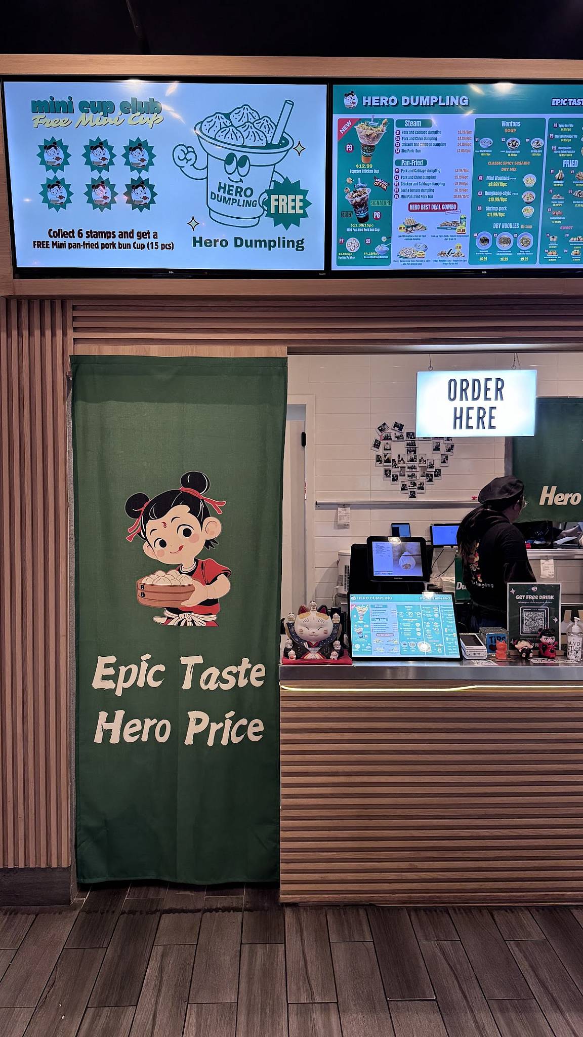 Hero Dumpling меню