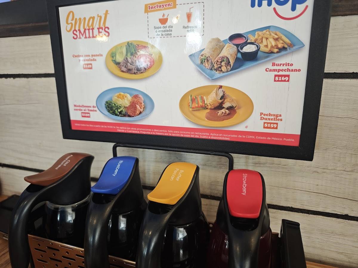 IHOP меню