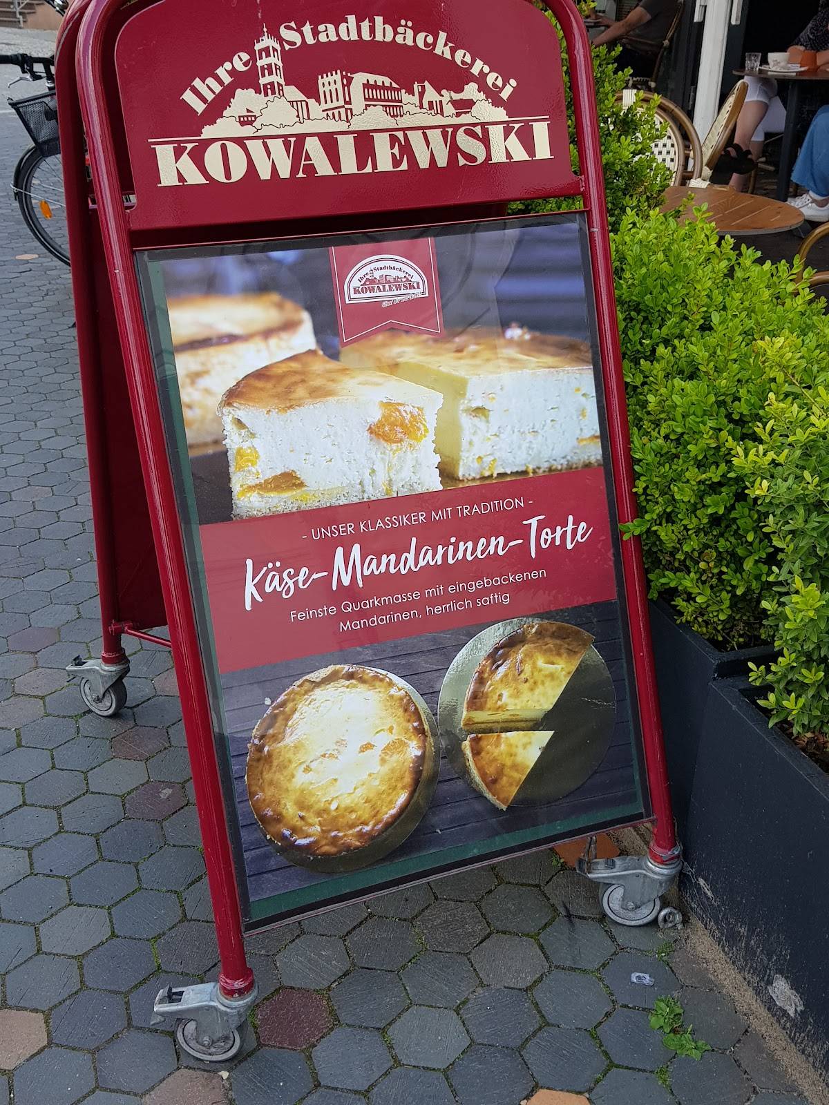Ihre Stadtbäckerei Kowalewski меню