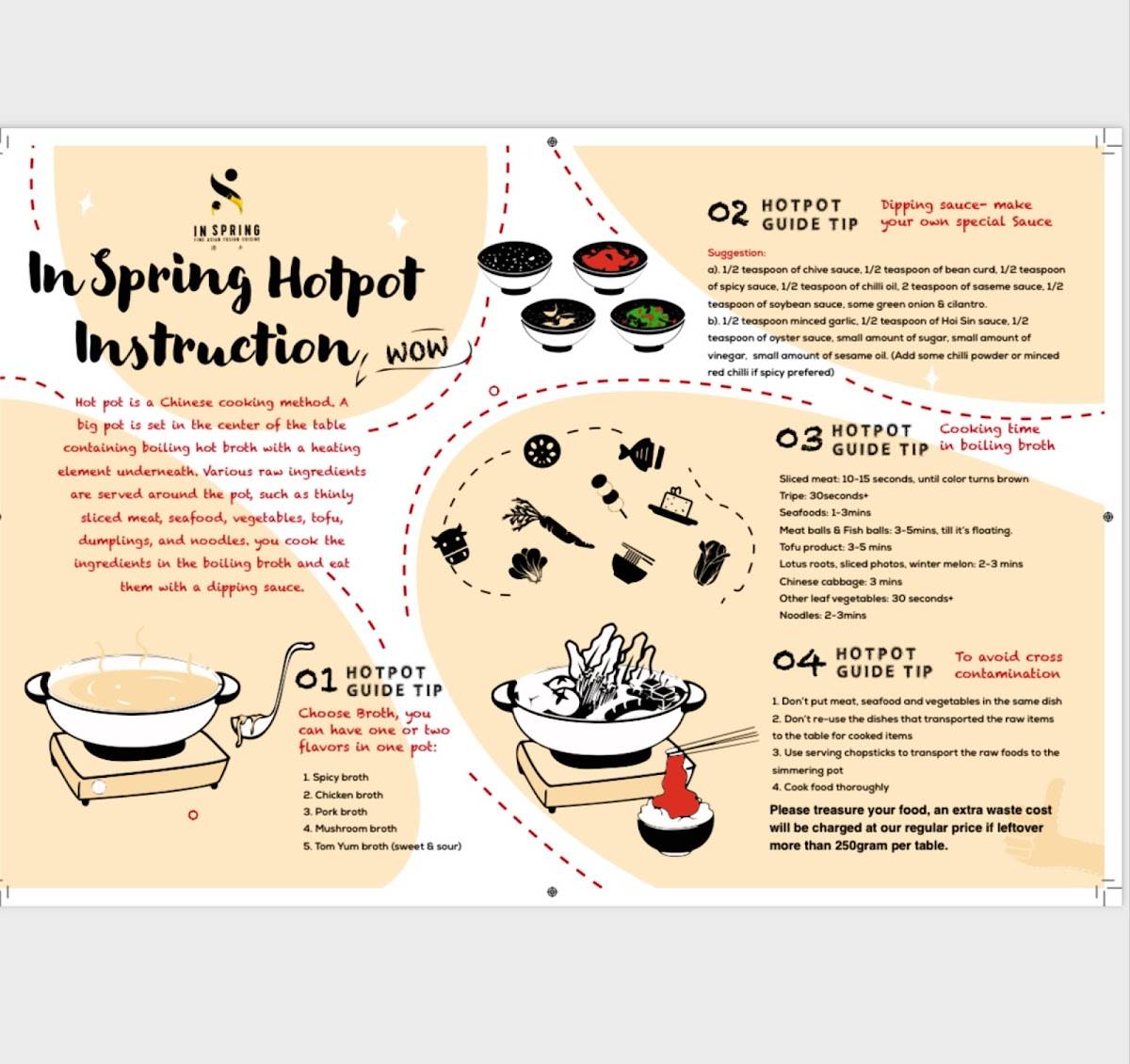 In Spring Hot Pot&Fine Asian Fusion Cuisine меню