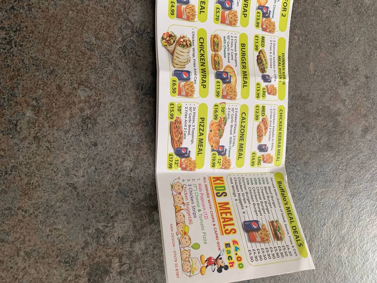 Indian Fusion меню