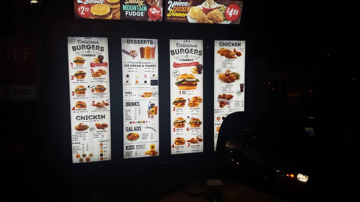 Jack's Family Restaurant меню