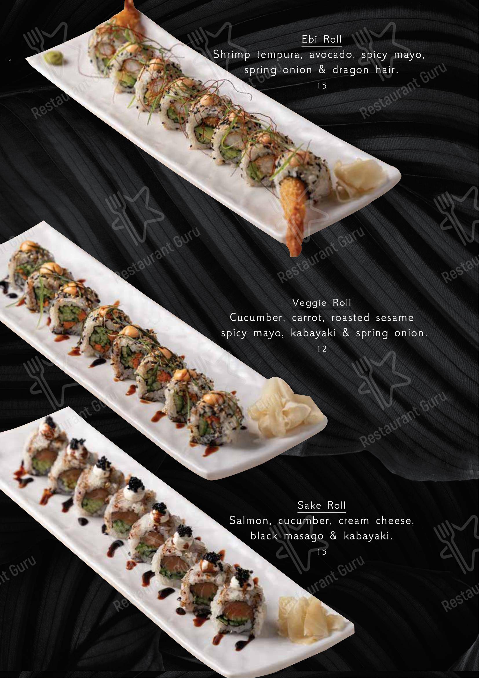 KAI Seaside Flavours в Ретимне - Меню