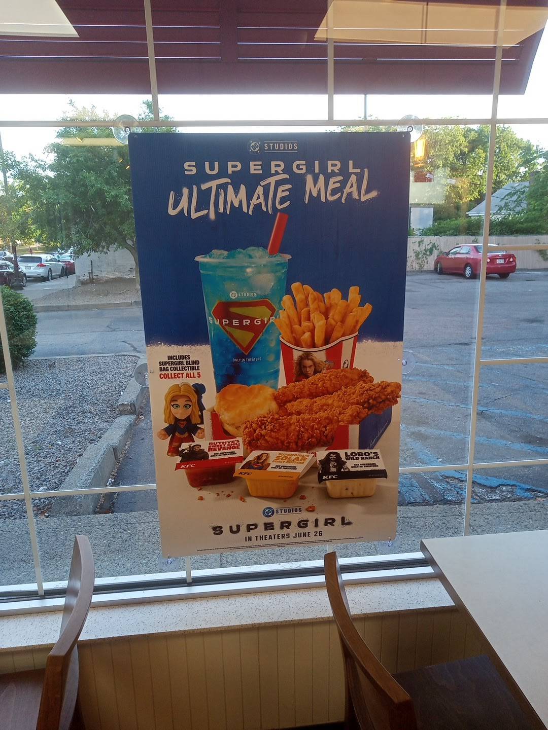 KFC меню
