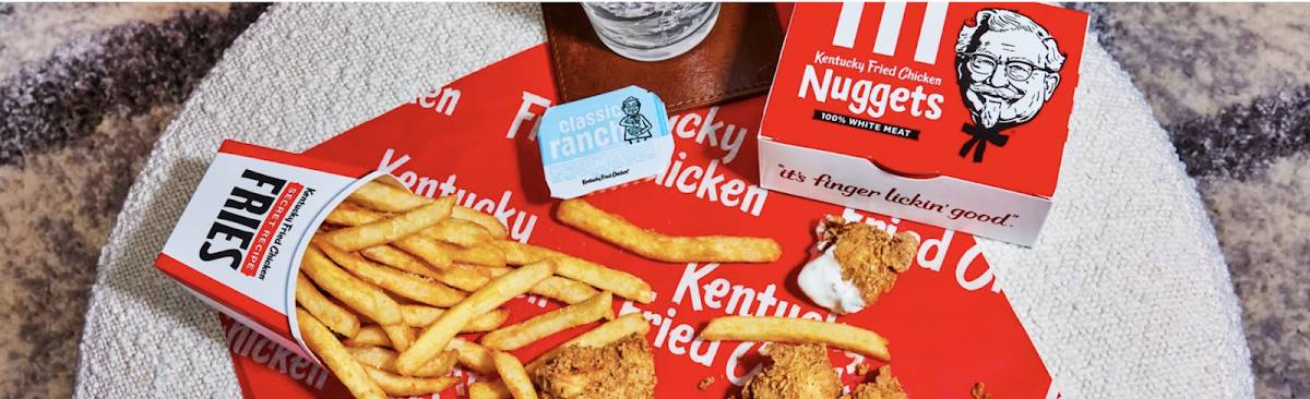 KFC меню