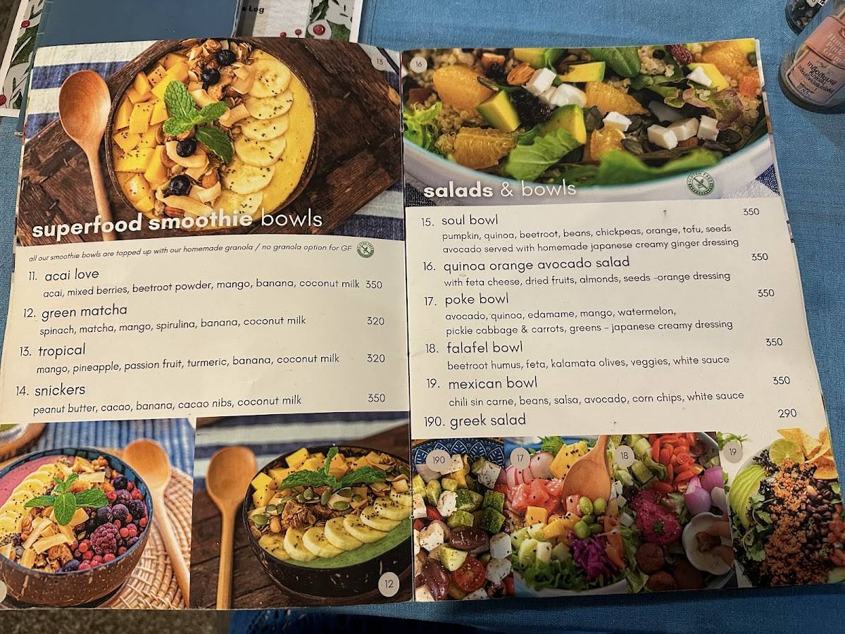 Soul Vegan меню