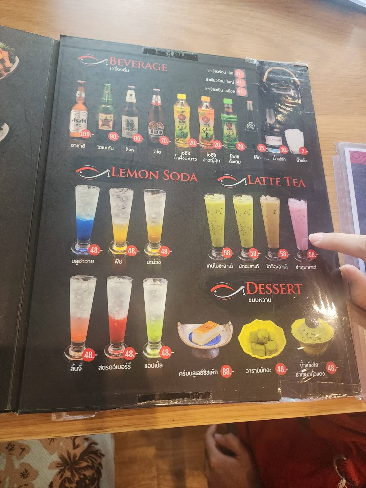Kin Sushi меню