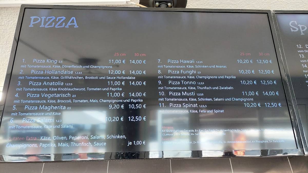 King‘s Kebab меню