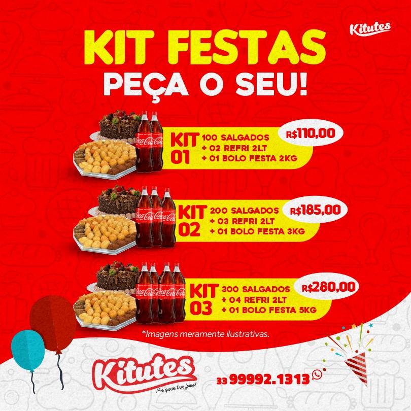 Kitutes lanches меню