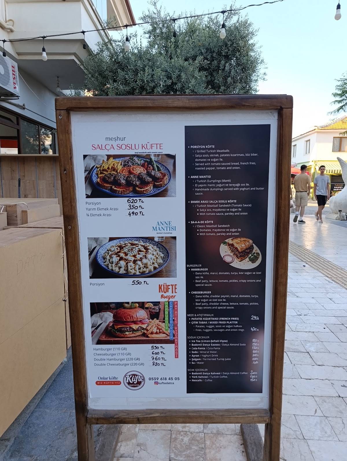 Küfte Food&Drink меню