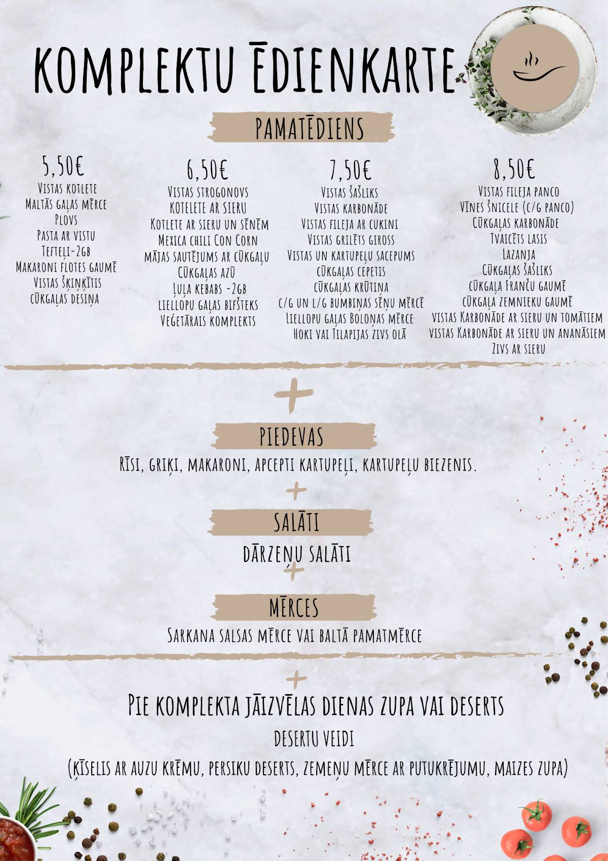 Kult Kafe меню