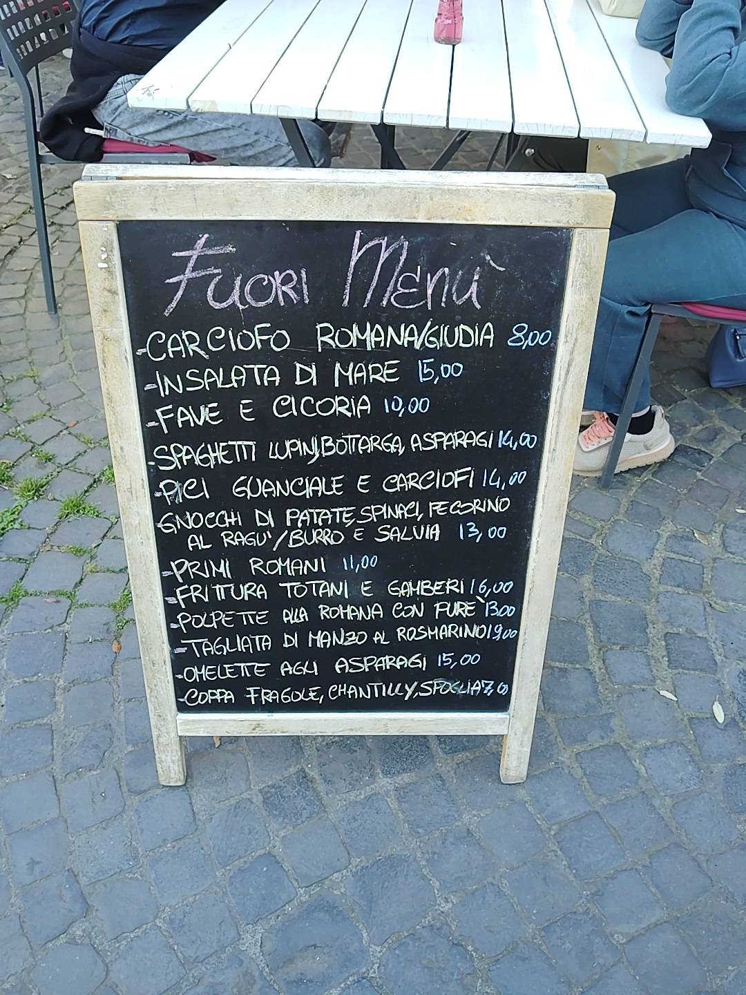 L'Alimentari меню