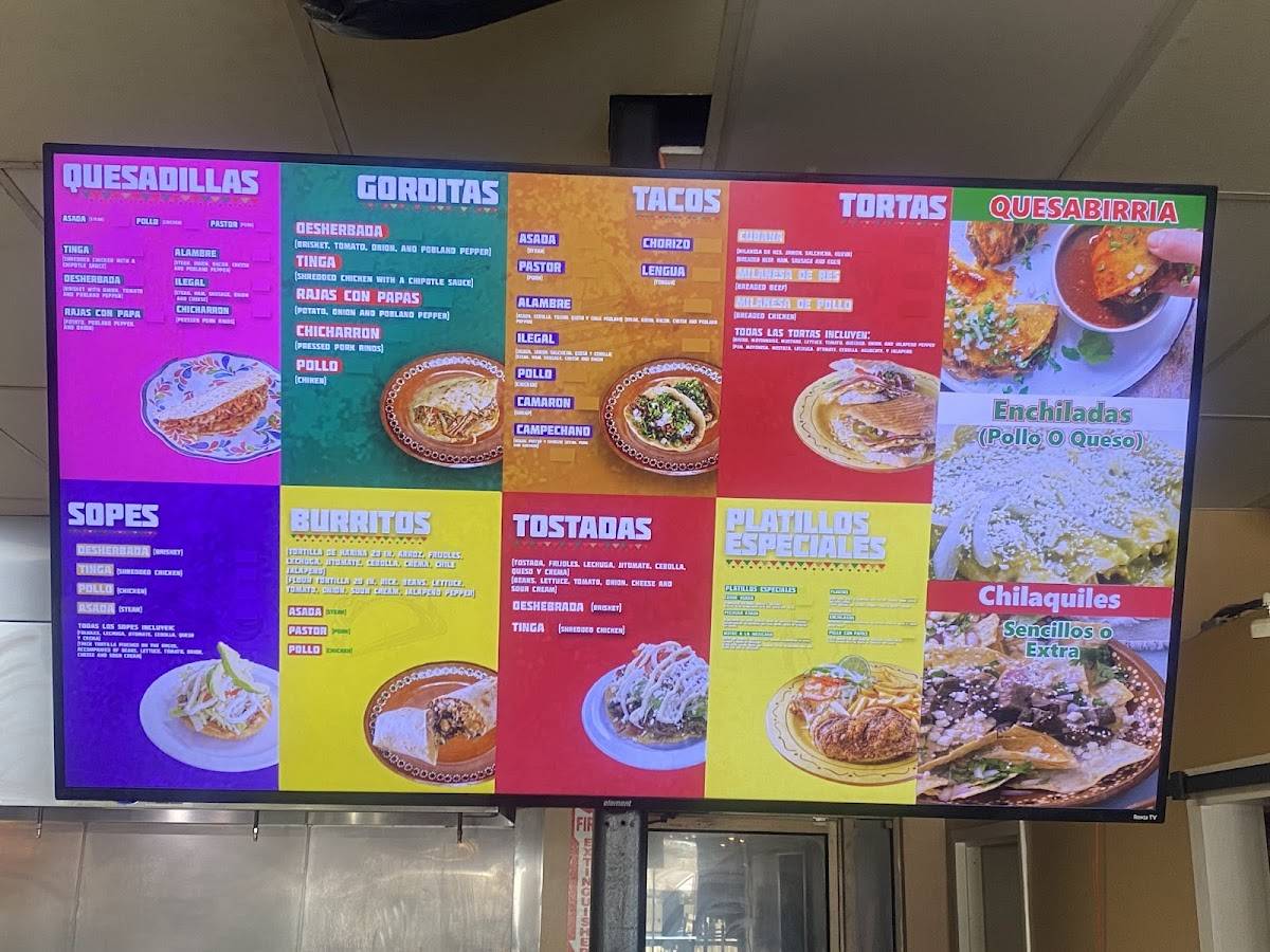 La Raza Mexican Food меню