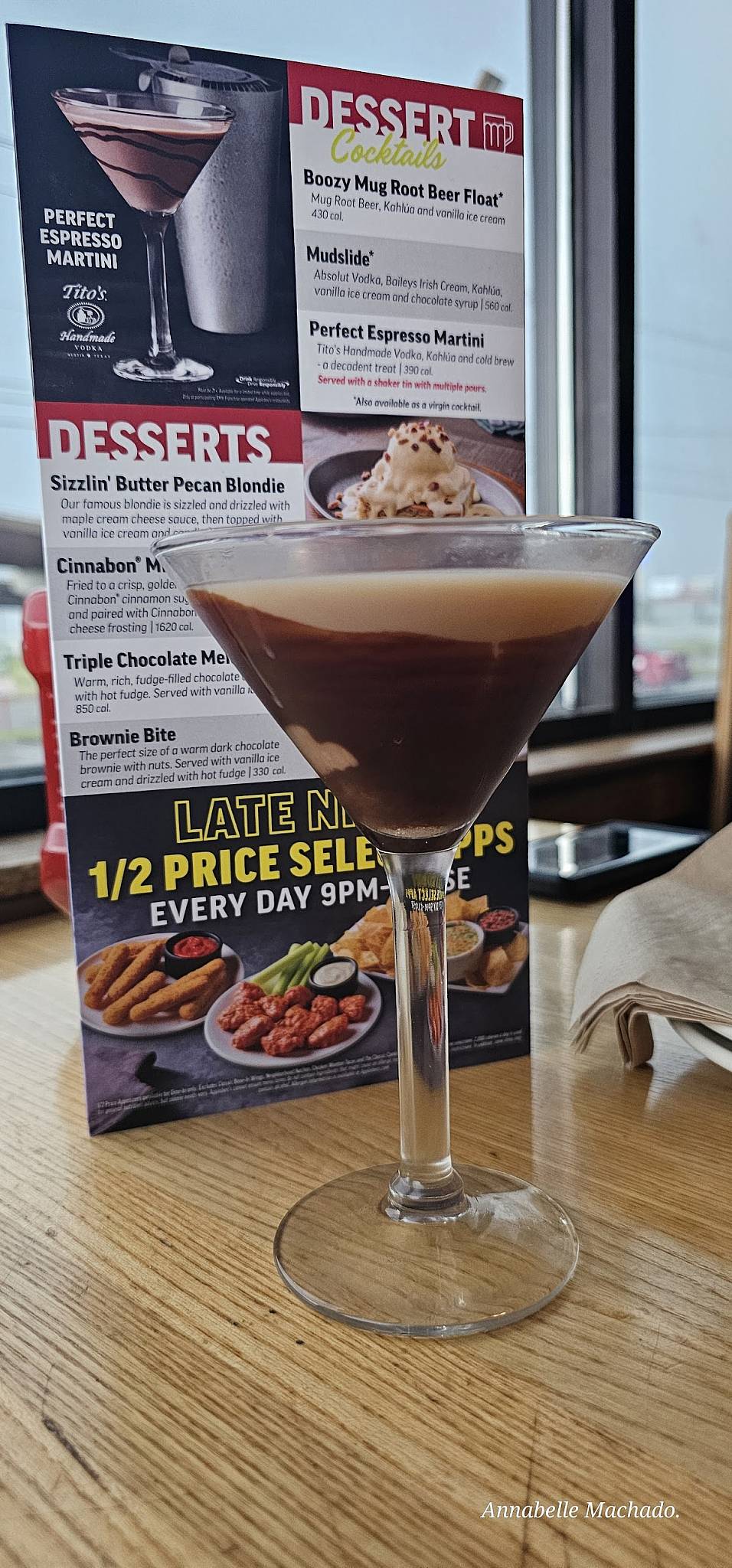 Applebee's Grill + Bar меню