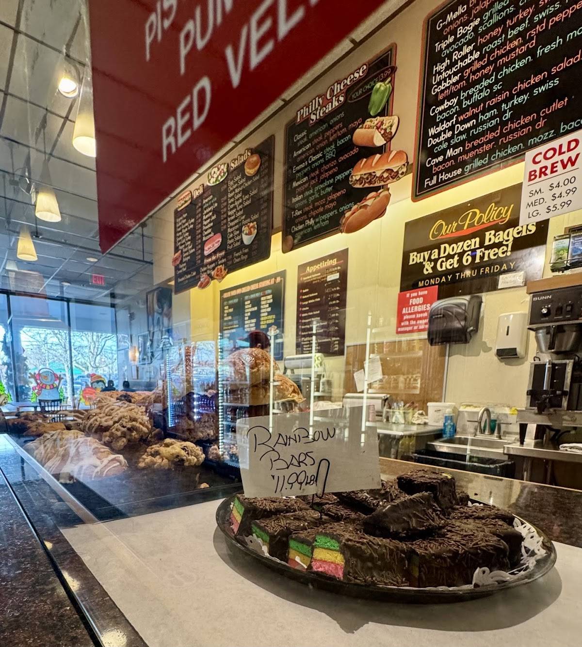 Lenny's Bagels меню
