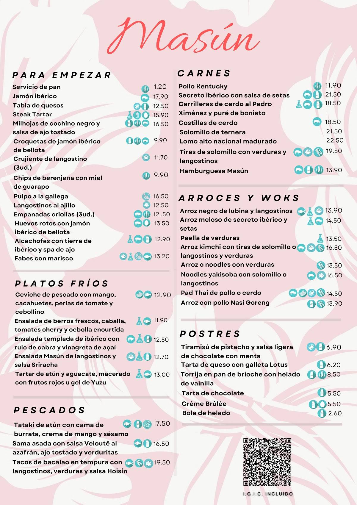 La CerveCita меню