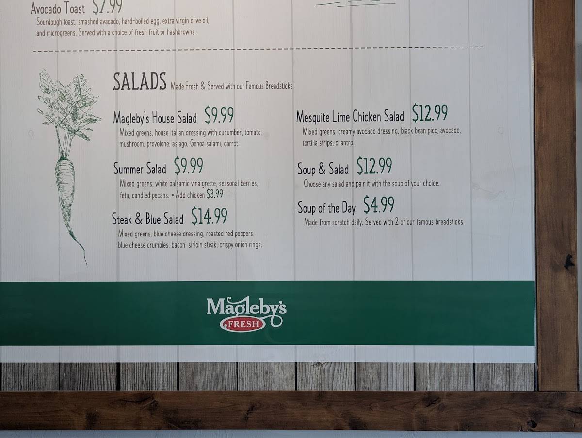 Magleby's Fresh меню