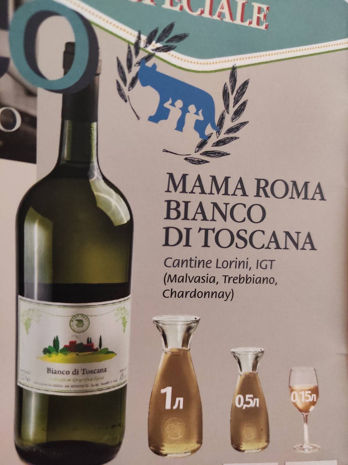 Мама Рома меню