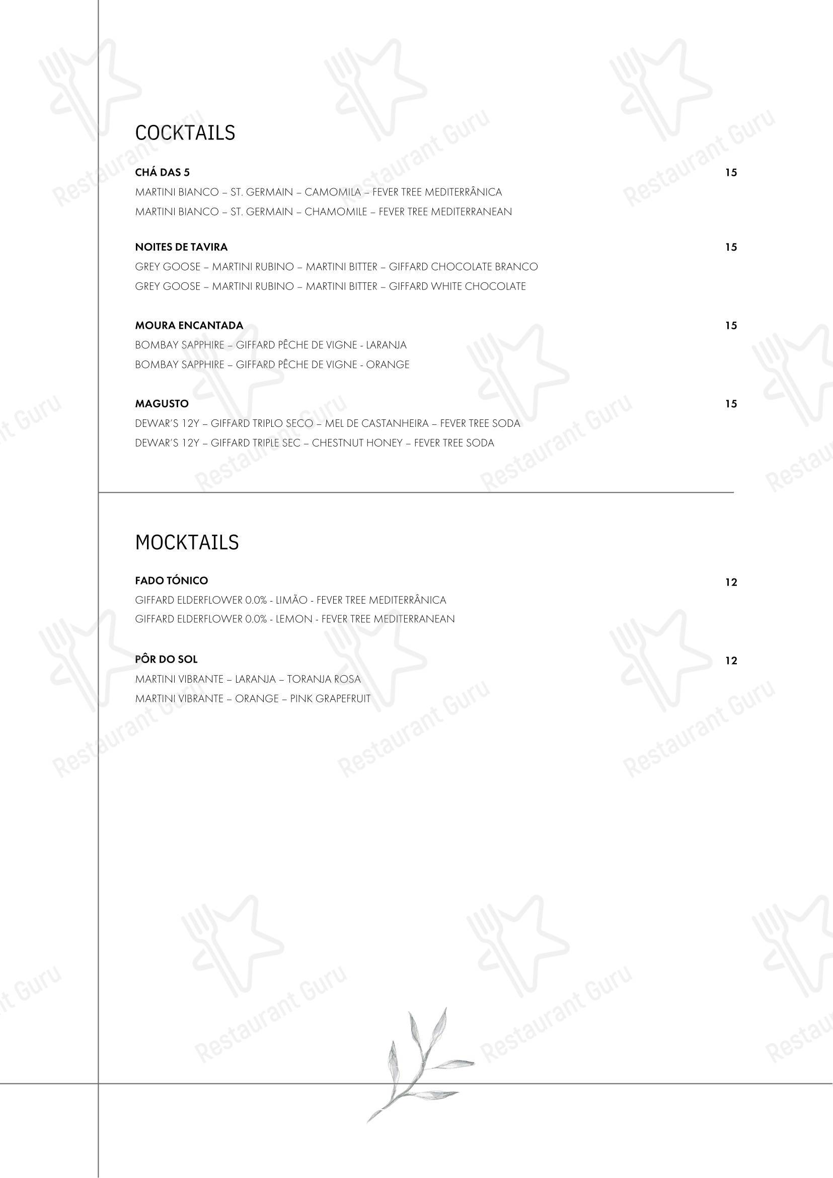 Market Kitchen Algarve в Албуфейре - 菜单