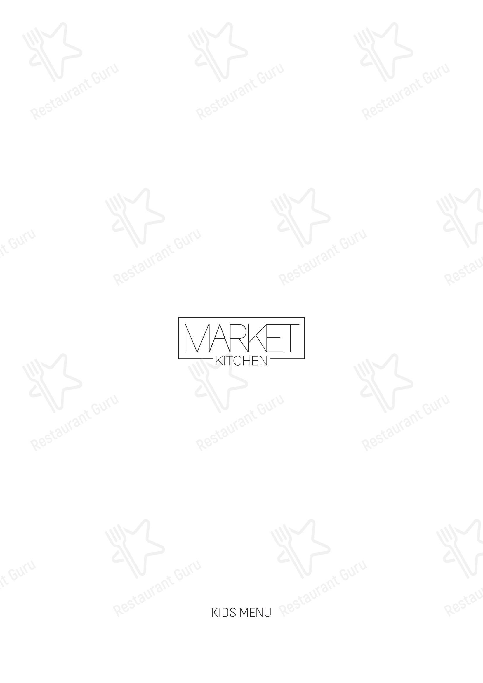 Детское ресторана Market Kitchen Algarve