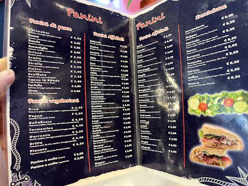 Mascalzone panino меню