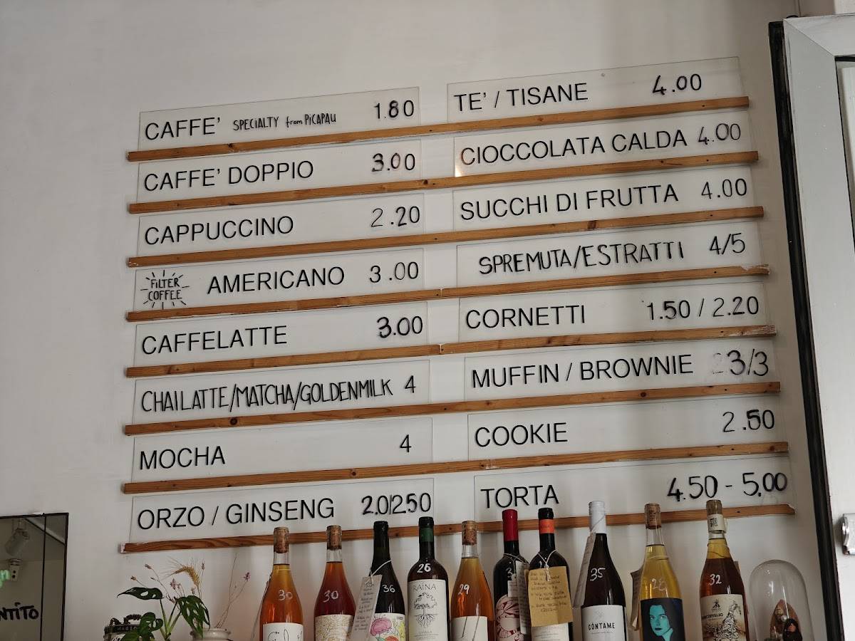 Materia Cafe меню