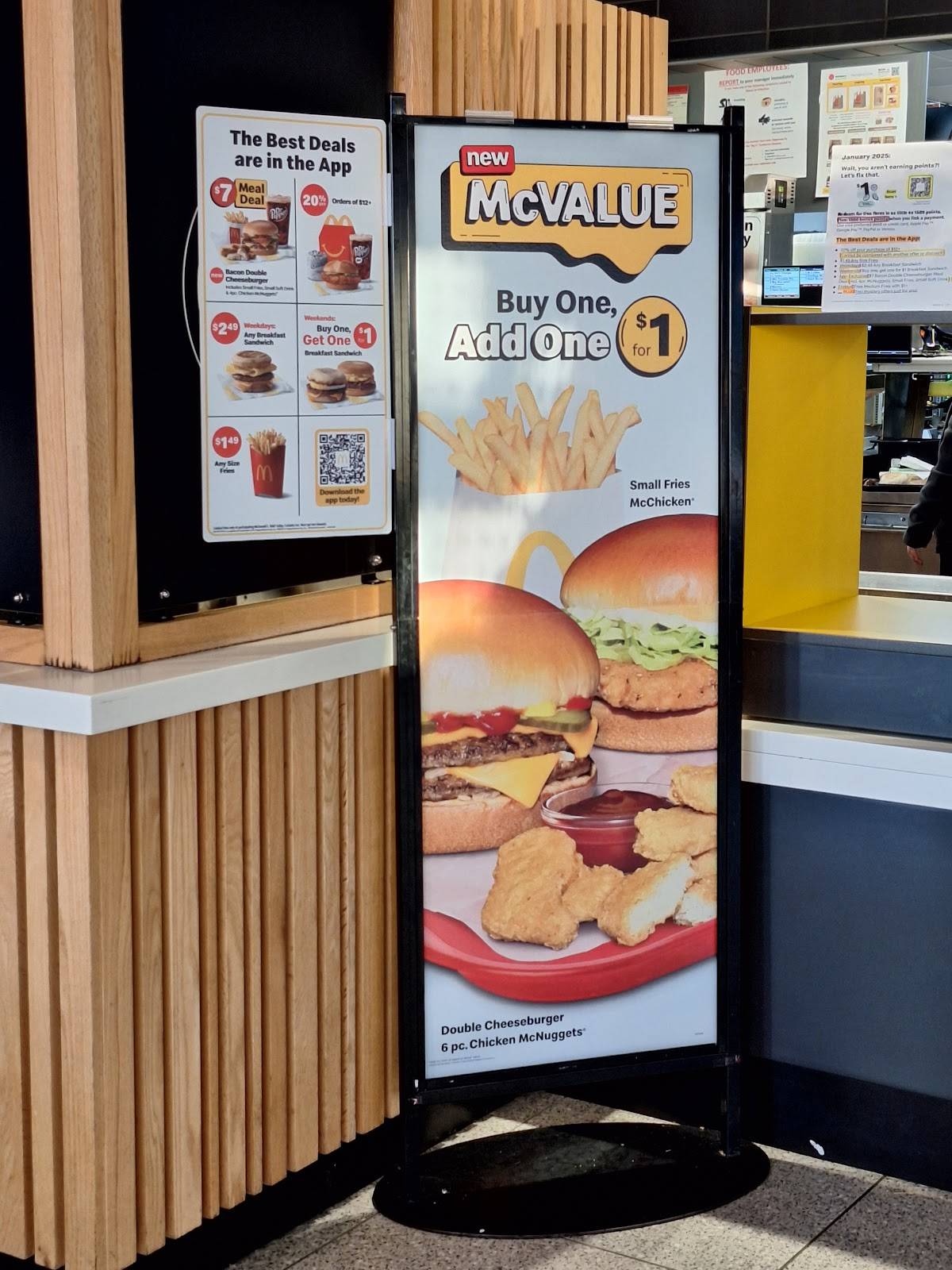 McDonald's меню