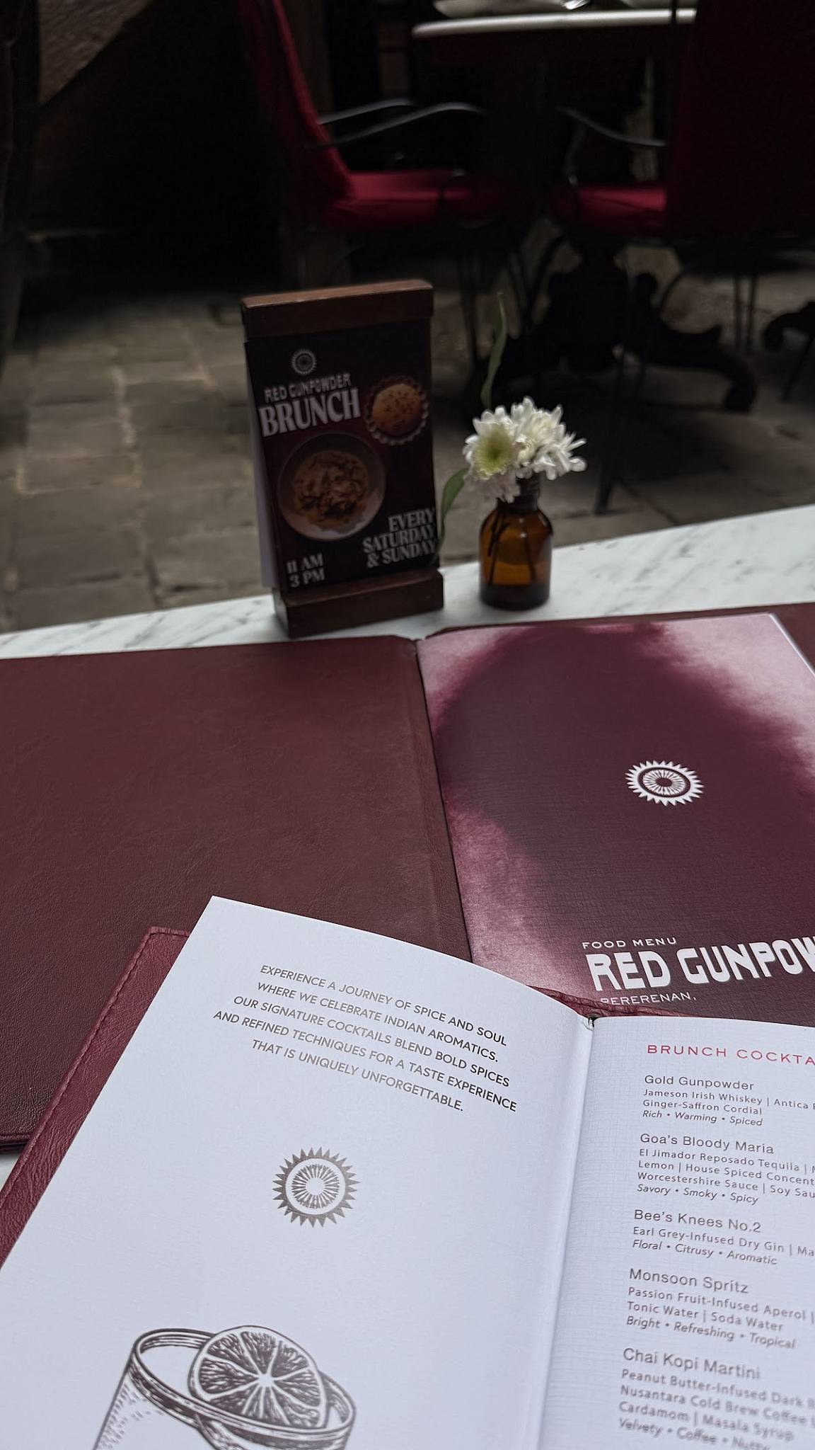 Red Gunpowder меню