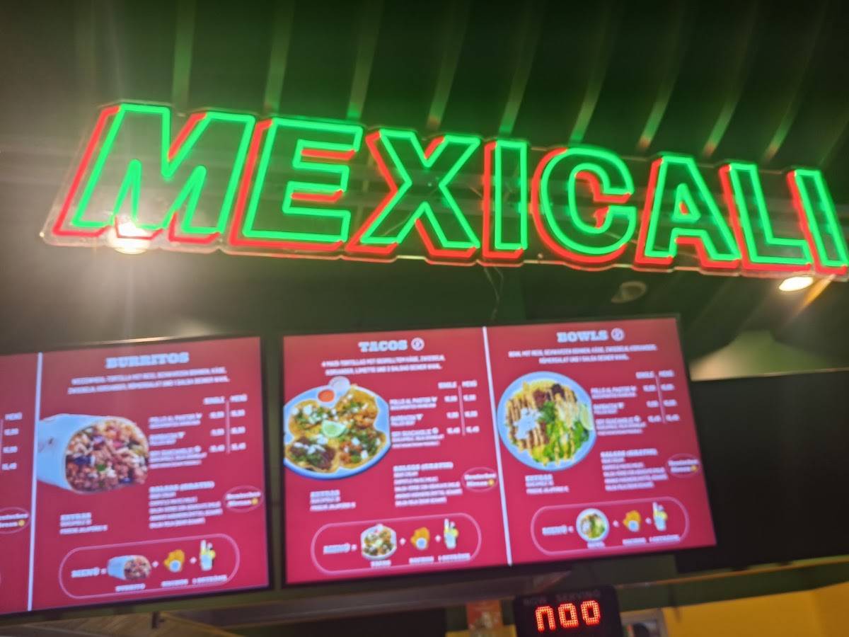 Mexicali меню