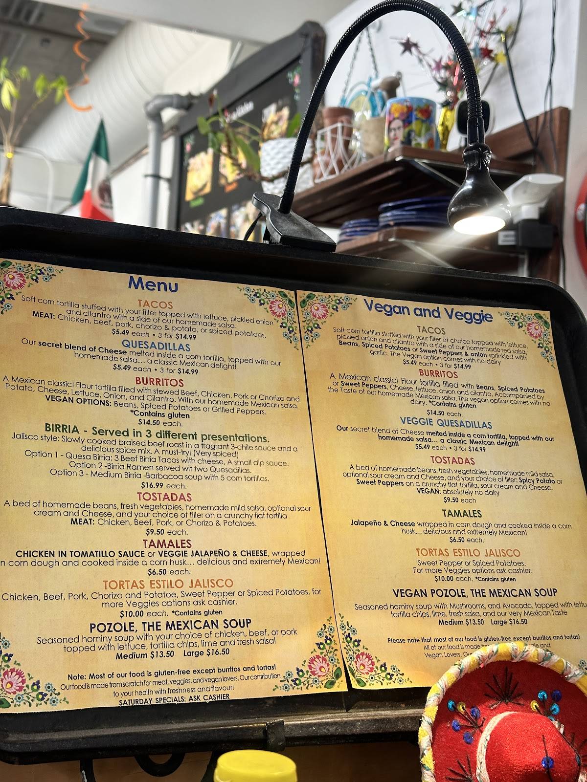 Mexican Kitchen меню