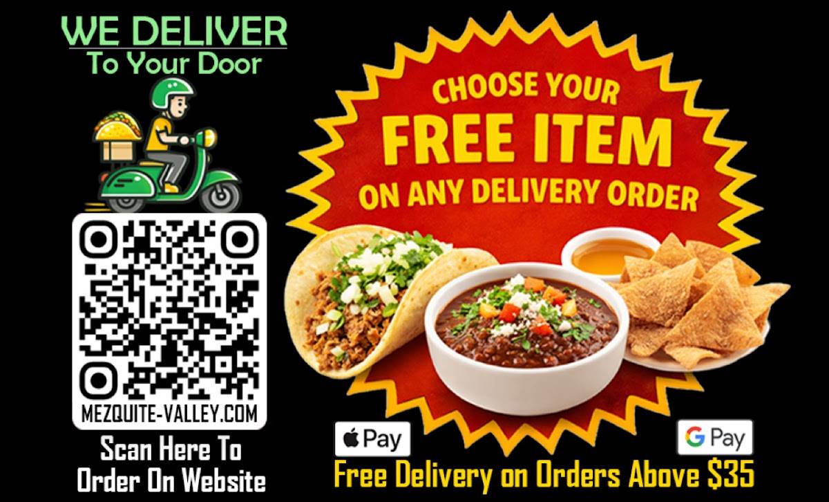 Mezquite Valley street tacos and more меню