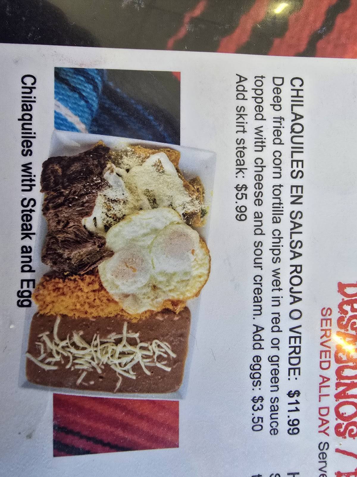 Mi Ranchito меню