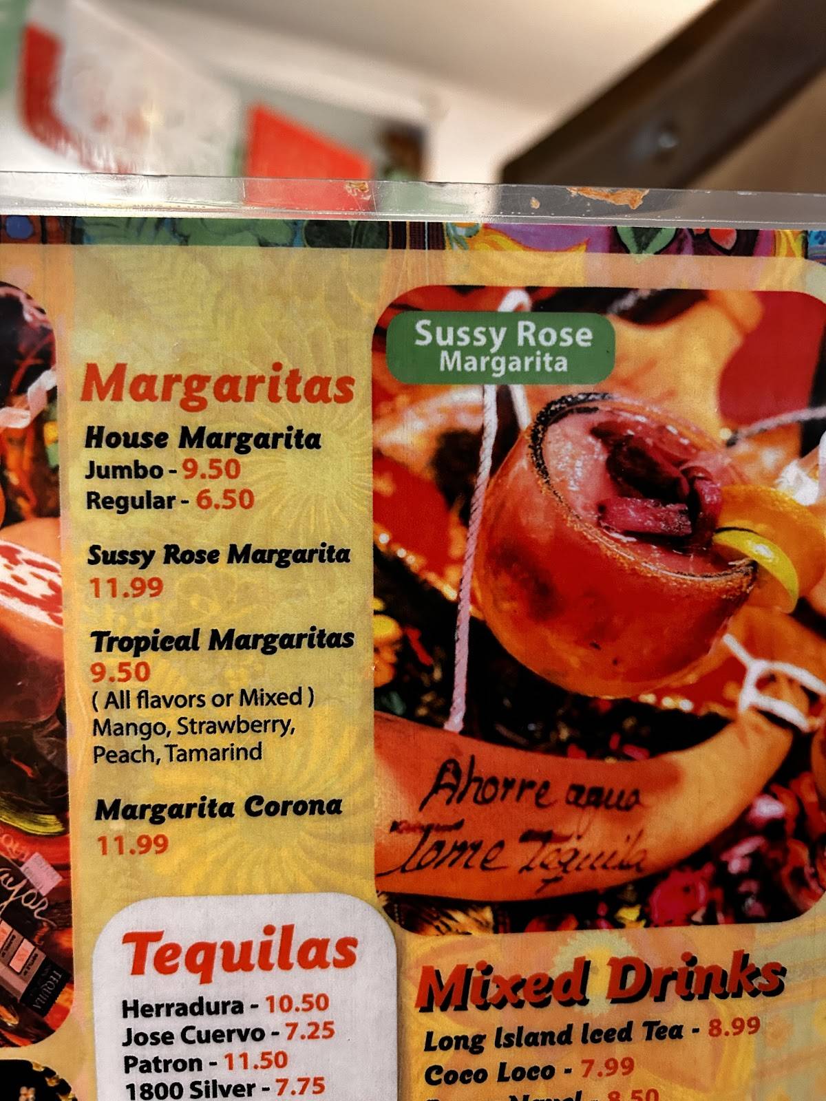 Mi Rancho меню