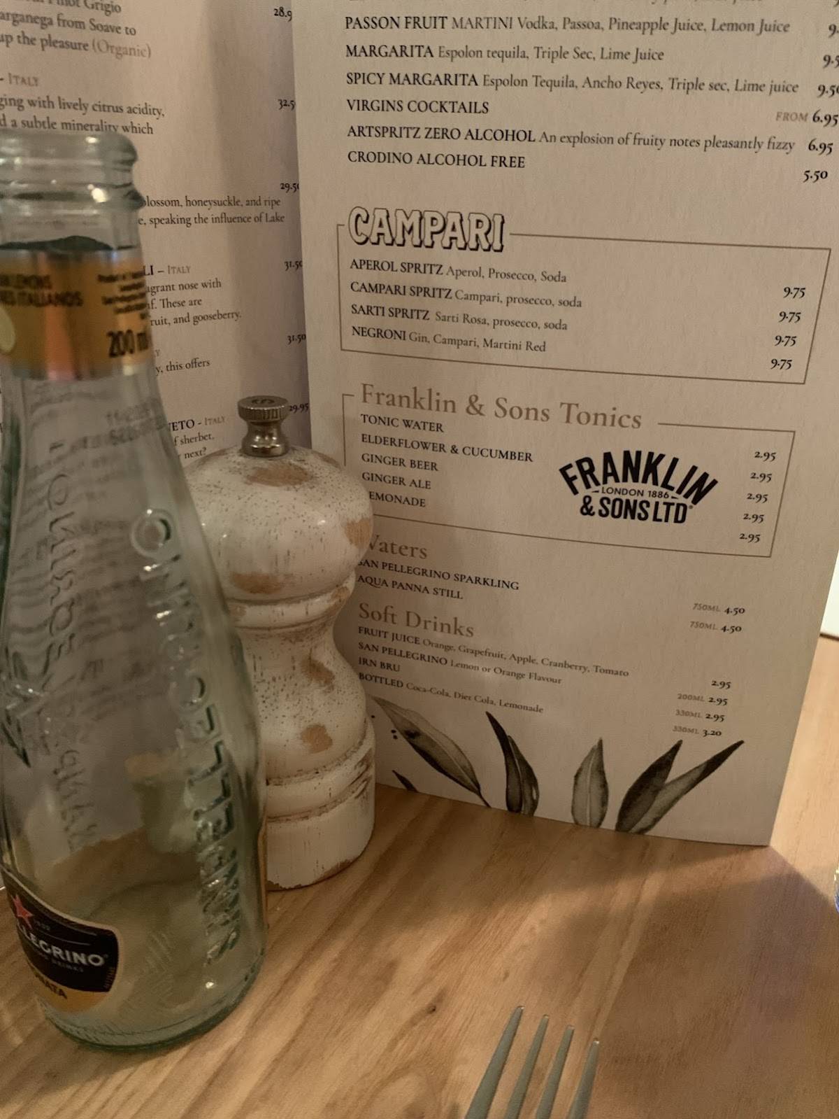Mia Italian Kitchen Dalry меню