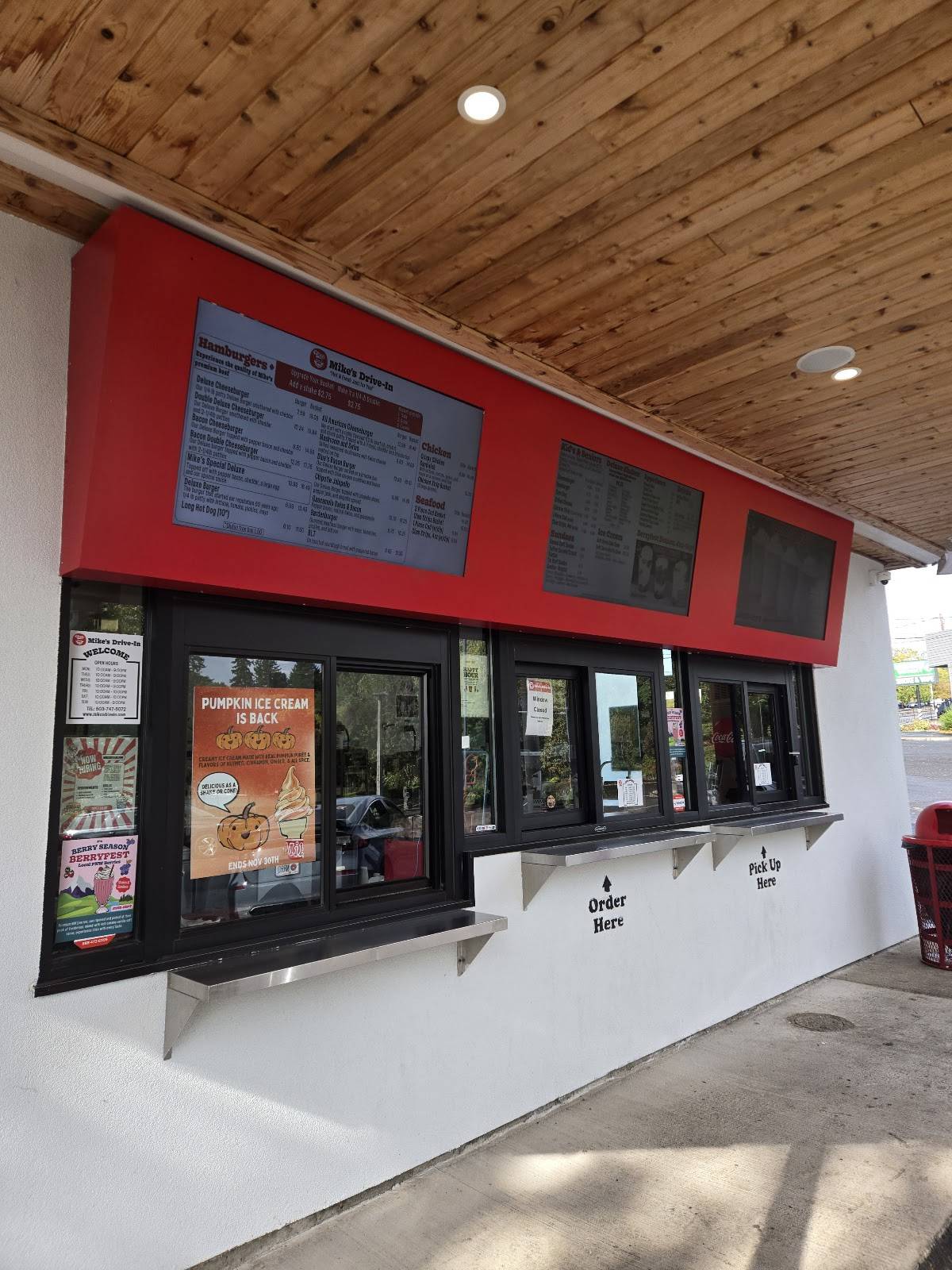 Mike’s Drive-In меню