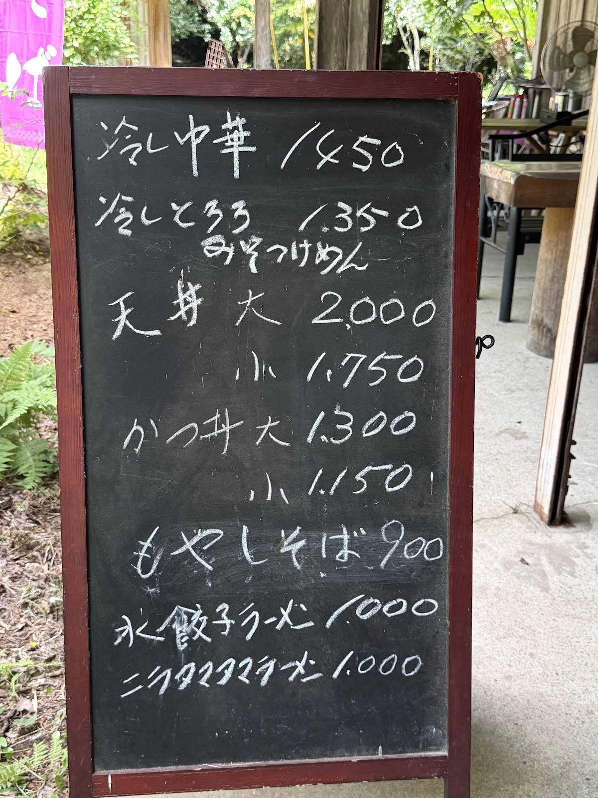 Morimura меню
