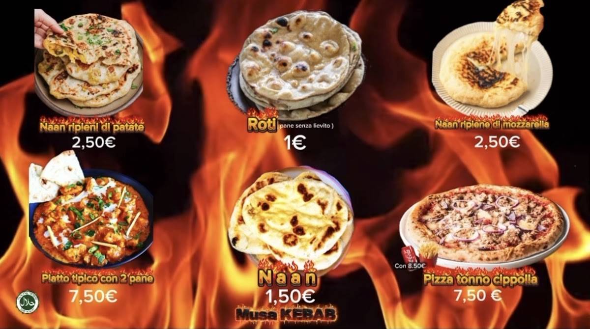 Musa kebab меню