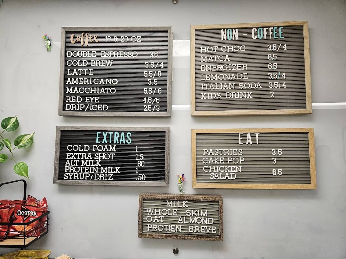 Noffy Coffee меню