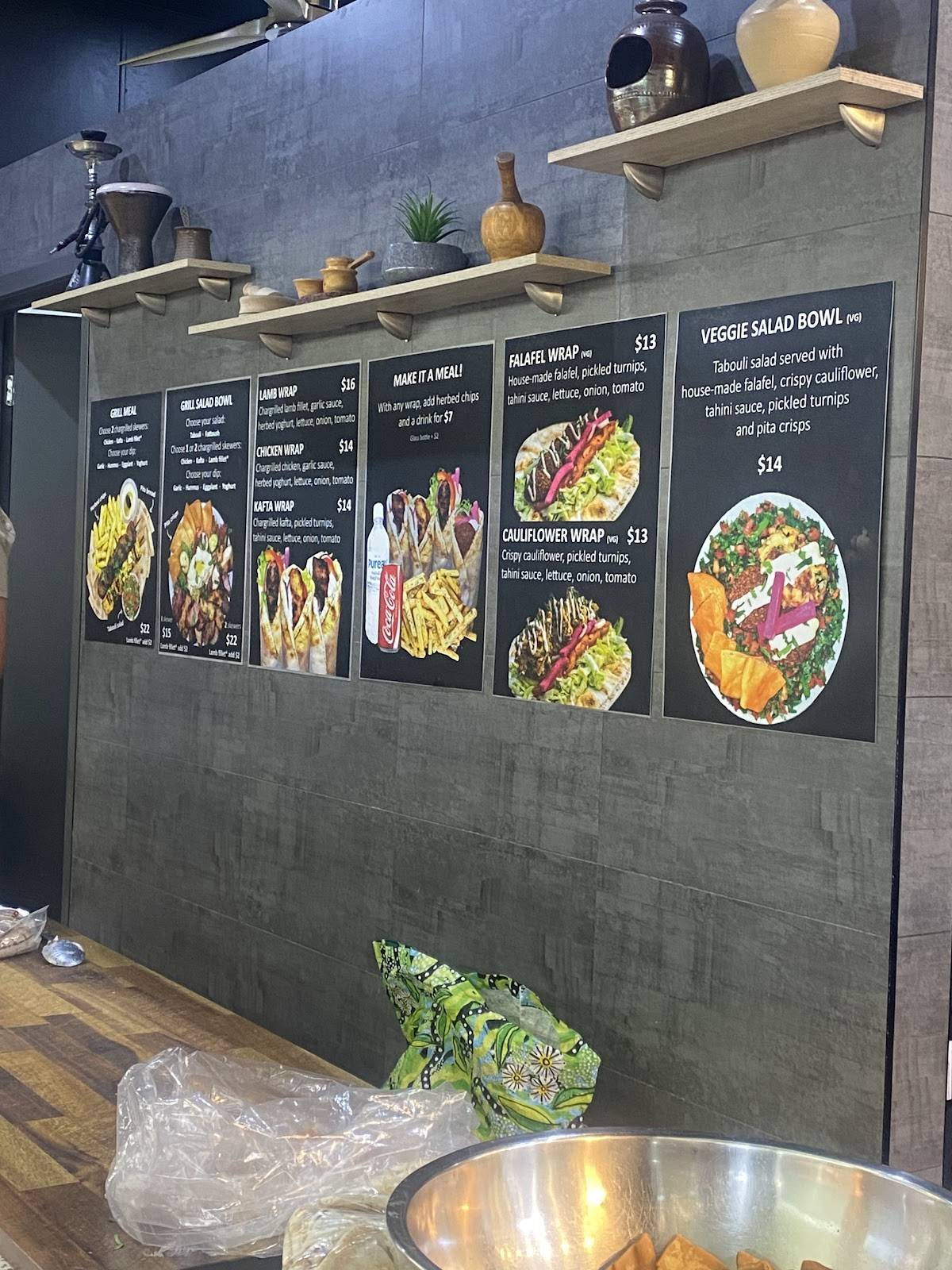 OLIVE BRANCH Lebanese Grill меню