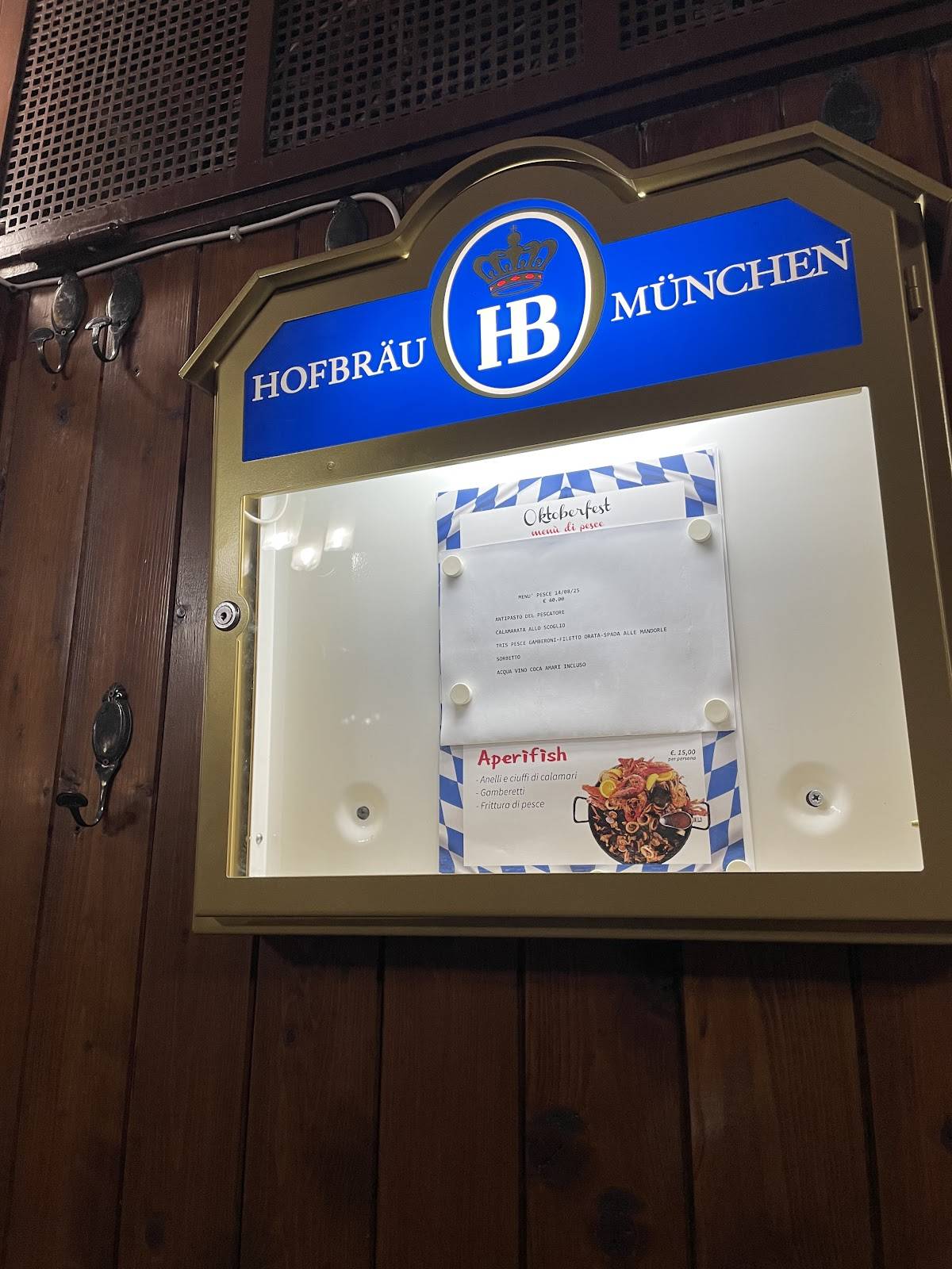 Oktoberfest Ristorante pizzeria меню