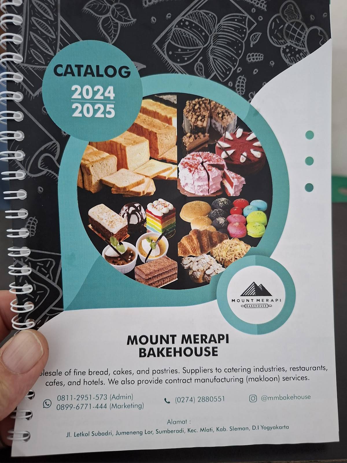 PT. Mount Merapi Bakehouse меню