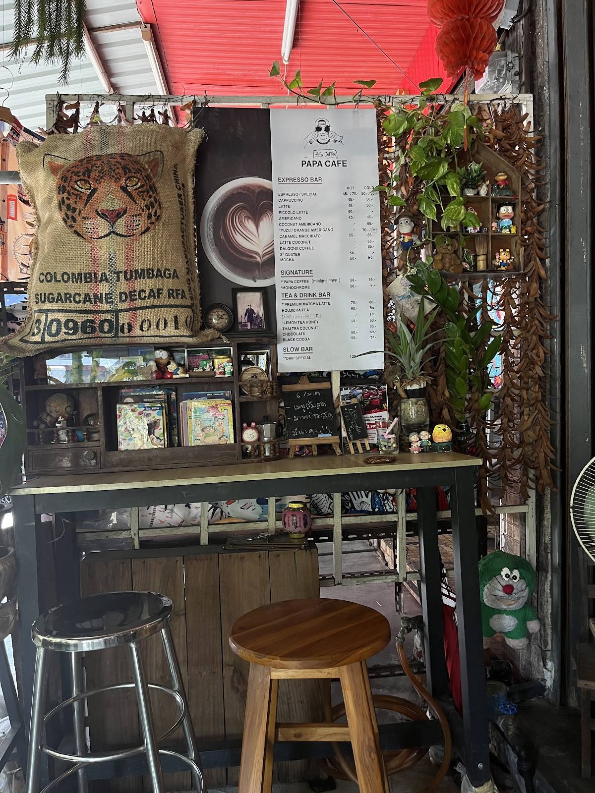 PaPa Café меню