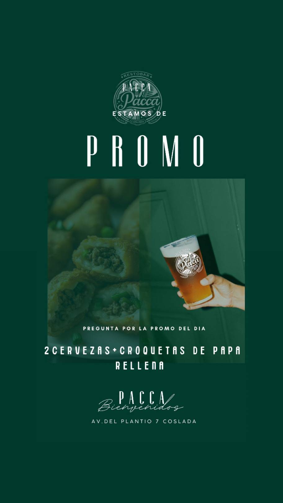 Pacca Restobar меню