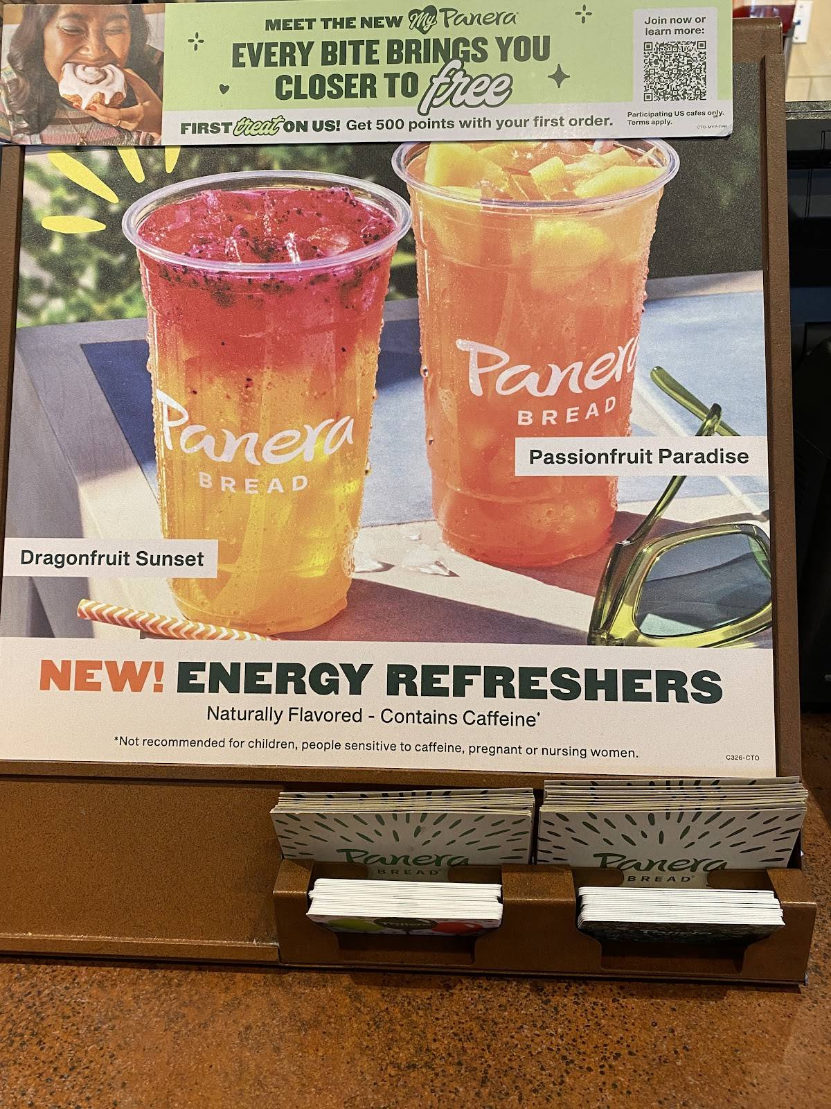 Panera Bread меню